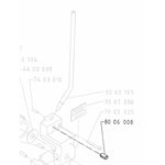 Allen set screw: DIN 913: M6x8mm