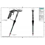 Meech 954v3 Shockless Ionizing Gun w/ 3m Cable