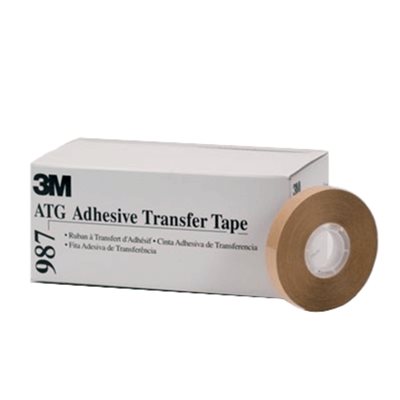 Adhesive Transfer Tape 3M 987 - 2 Mil - 1/2" x 36 Yd.