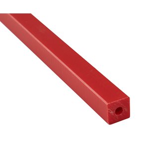Red Premium Cutting Stick (.495 x .495 x 20.000 in.)