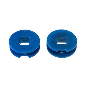Twist-R-Lock Blue Standard Retainer FDA Metal Detectable (100 Per Bag)