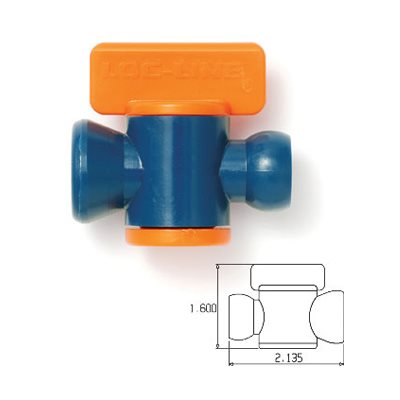 1/4" In-Line Valve - Pack of 2
