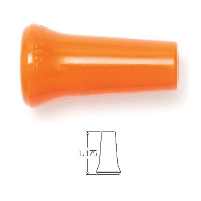 1/4" Round Nozzle,1/4"System - Pack of 50