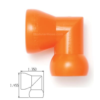 1/2" Elbow - Pack of 2