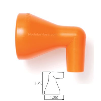 1/4" 90 Nozzle for 1/2" System - Pack of 20