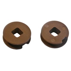 Twist-R-Lock Standard Retainer FDA Metal Detectable (100 Per Bag)