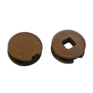 Twist-R-Lock Hard Plug FDA Metal Detectable (100 Per Bag)
